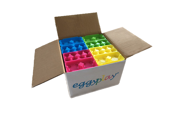 Karabička na vajcia - EggyPlay 8 ks